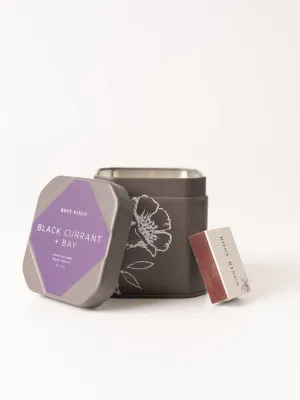 Black Currant and Bay Signature Tin Candle