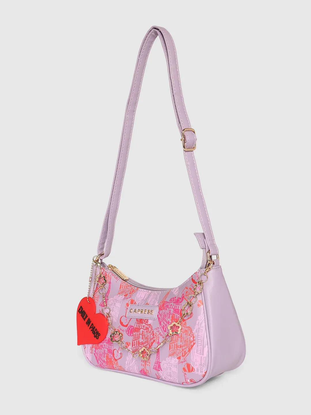 Caprese Cooper Hobo Medium Lilac