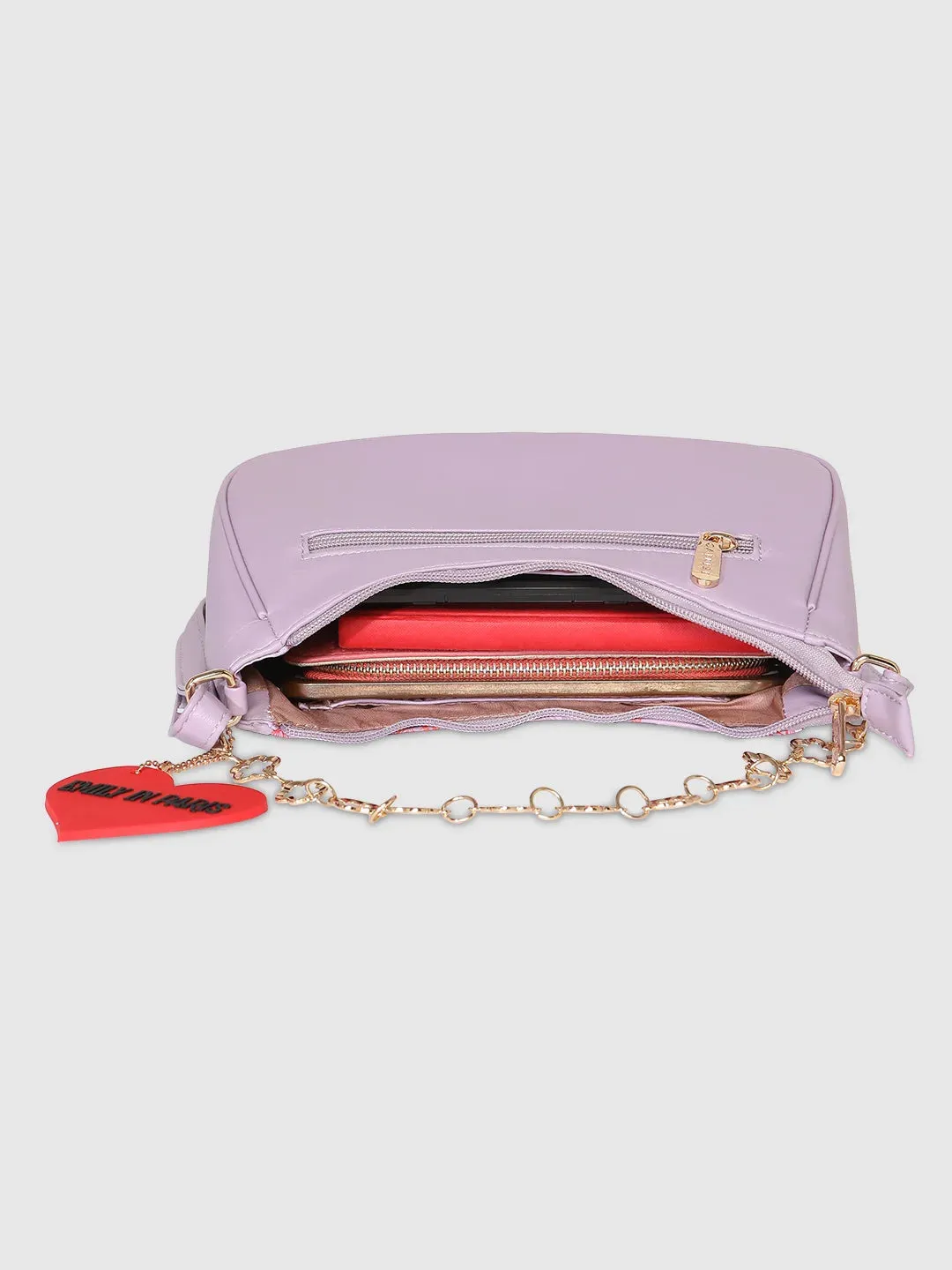 Caprese Cooper Hobo Medium Lilac