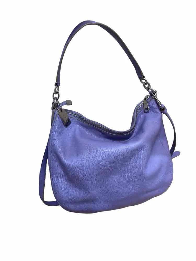 Coach Turnlock Hobo Bag Lavender Handbag