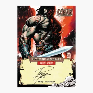 Conan the Barbarian Trading Cards: Philip Tan Autograph Card (SDCC 2024)