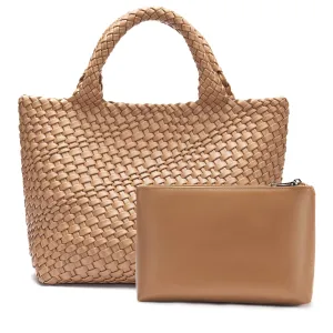 Cruze Handcrafted Woven Leather Shoulder Bag For Summer