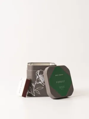 Forest Signature Tin Candle