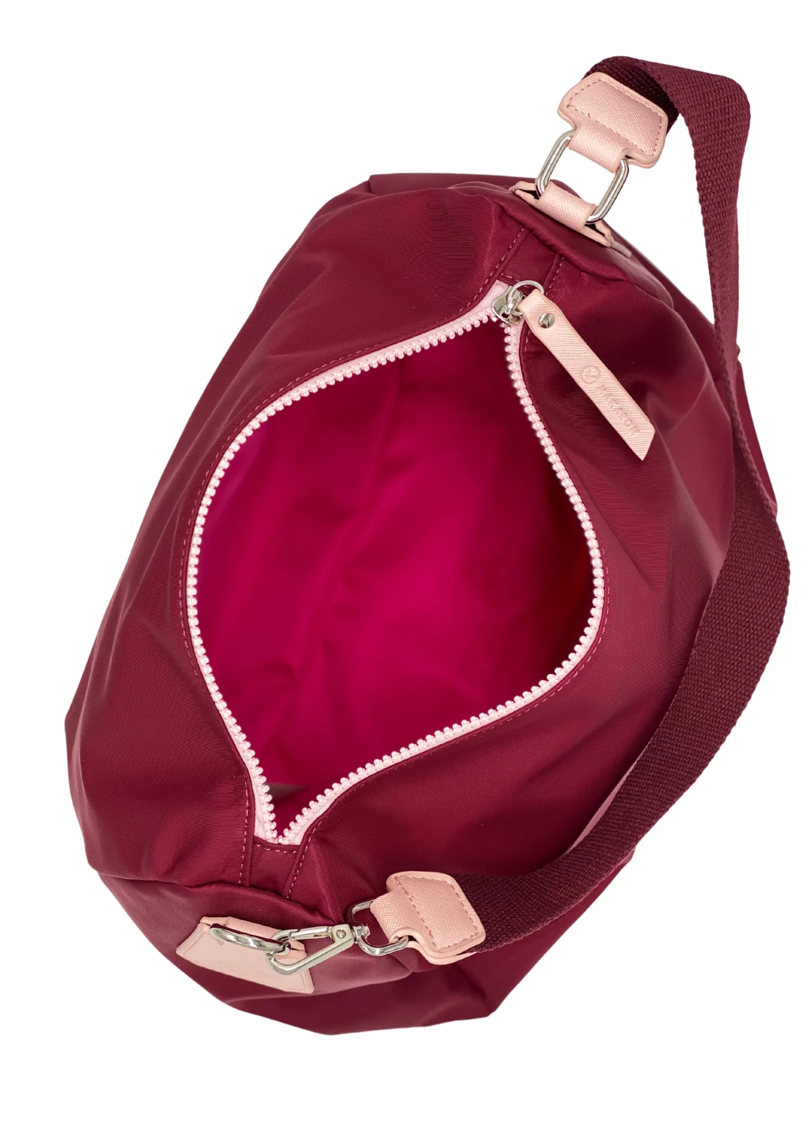 Hobo bag Plum Caspia