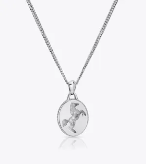 Howlet Steed Pendant 925 Sterling Silver