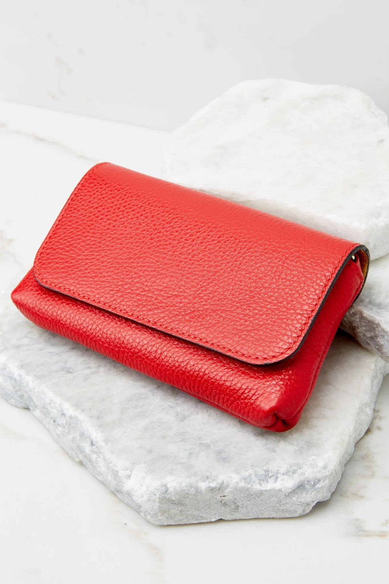 Little Lady Red Leather Bag