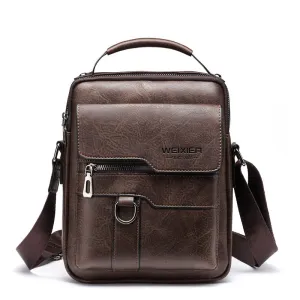 Men's Shoulder Bag,Messenger Bags Travel Handbag Crossbody Casual Vintage Briefcase