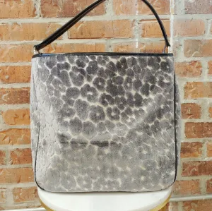 Olivia Handbag - Grey Cheetah