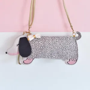 Over The Moon Sausage Dog Mini Bag