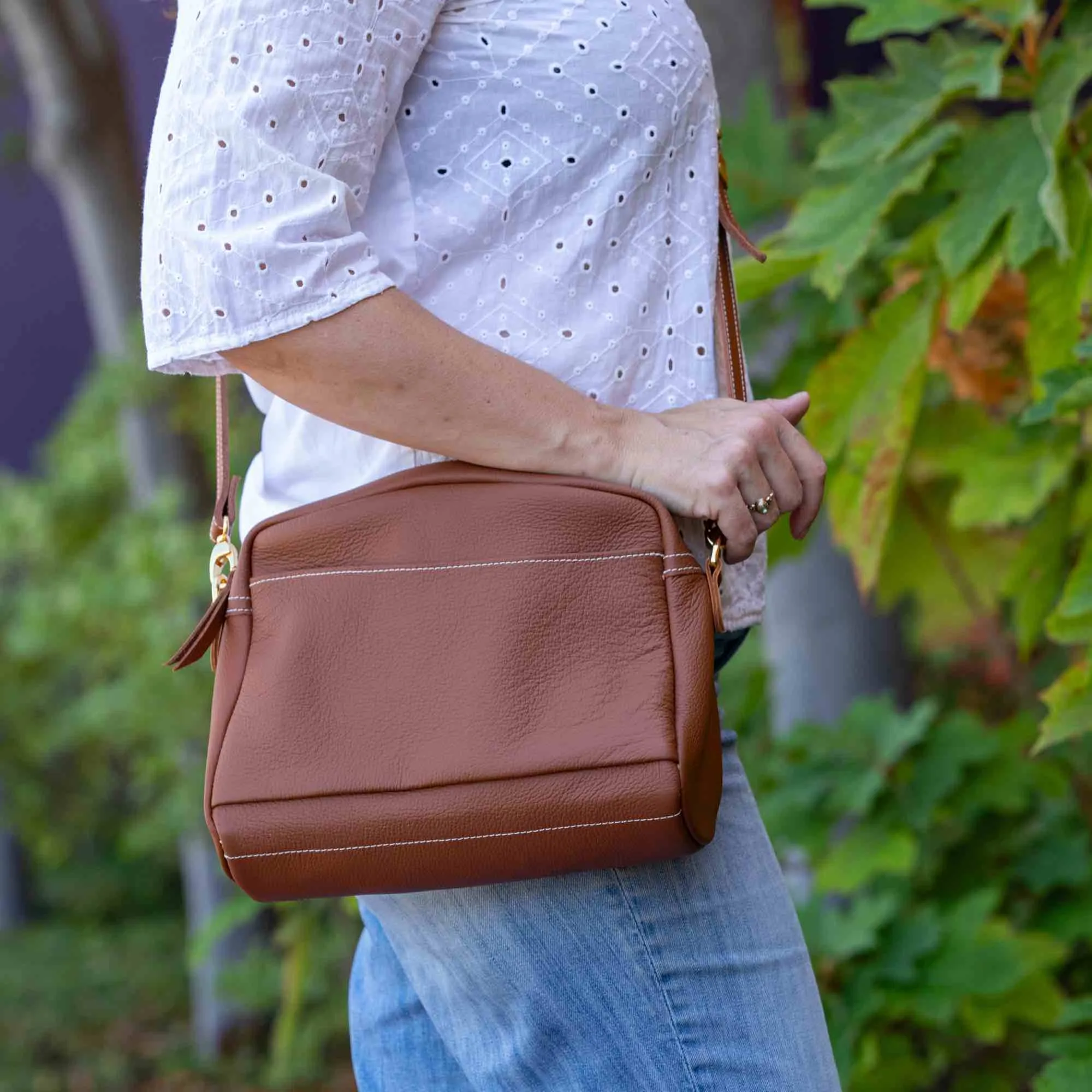 Retro Crossbody, Pacific Fog