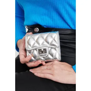 Shantel Wallet: Silver