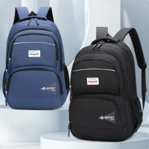 Wholesale Foreign Trade Backpack Leisure Travel Oxford Cloth Computer Schoolbag Large Capacity Fashion Trendy Student Backpack